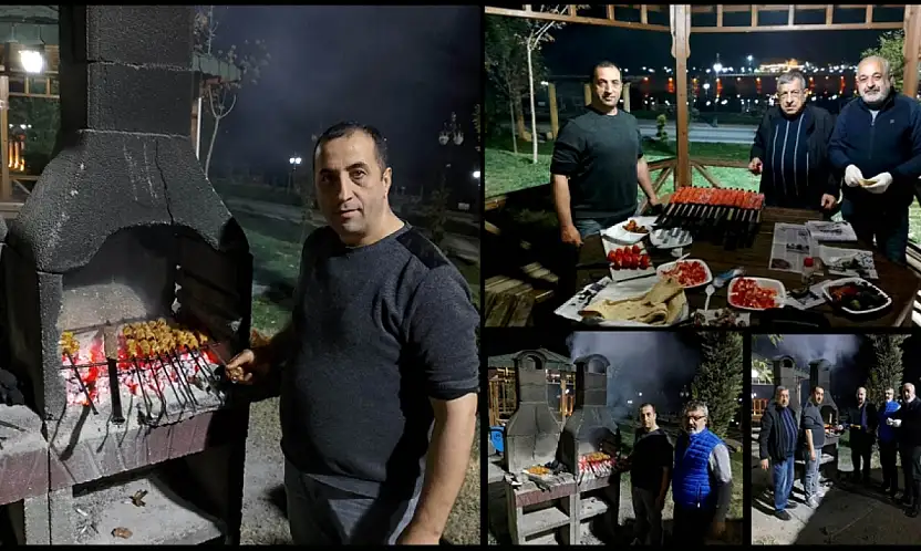 Kırkgöz Sahil Park'ta Soğuk Havaya Rağmen Mangal Keyfine Devam