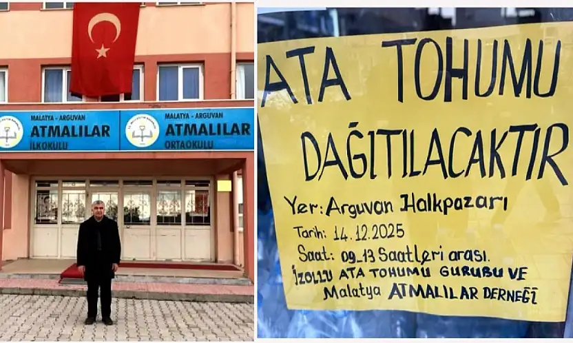 Malatya Atmalılar Derneği'nden Ata Tohumu Dağıtımı