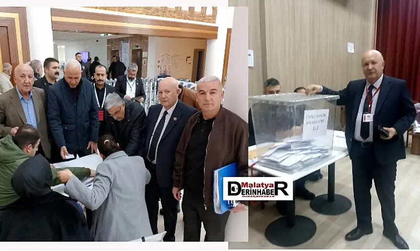 Malatya Emlakçılar Esnaf Odası'nda Ali Özgül İle Devam Kararı