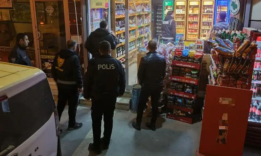 Polis'ten Sahte Alkol Denetimi