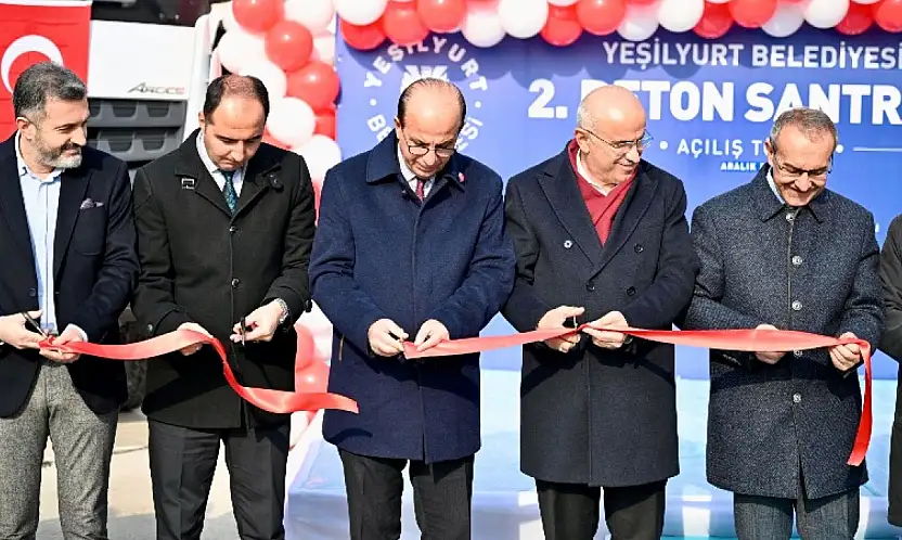 Prof. Dr. Geçit '2.Beton Santralimiz Şehrimize Hayırlı Olsun'