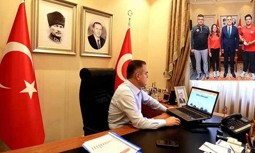 Vali Dr. İdris Akbıyık'tan Milli Okçu Emircan Haney'e Destek Çağrısı